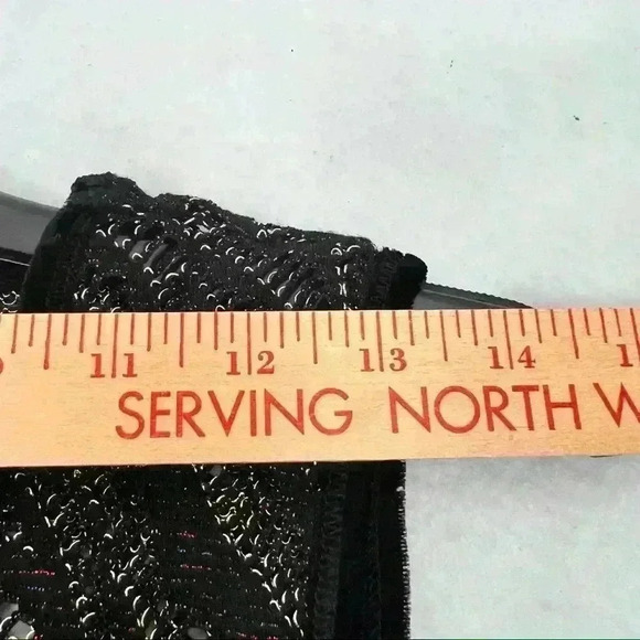 ZARA Women Metallic Meah Top Sz S Sleeveless Retro Funky Preppy - Picture 6 of 8